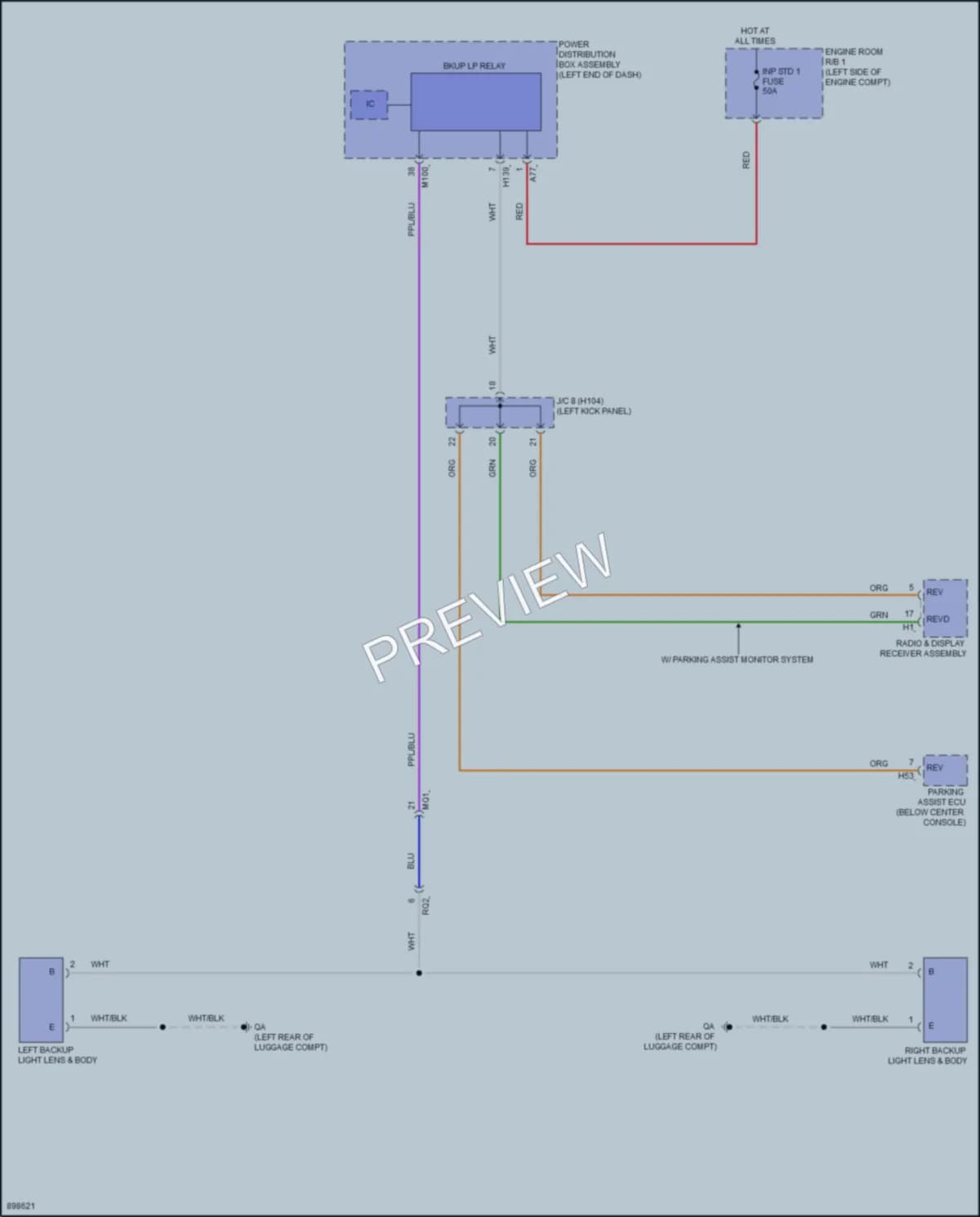 2025 Toyota CrownHybrid Exterior Lights wiring diagram preview