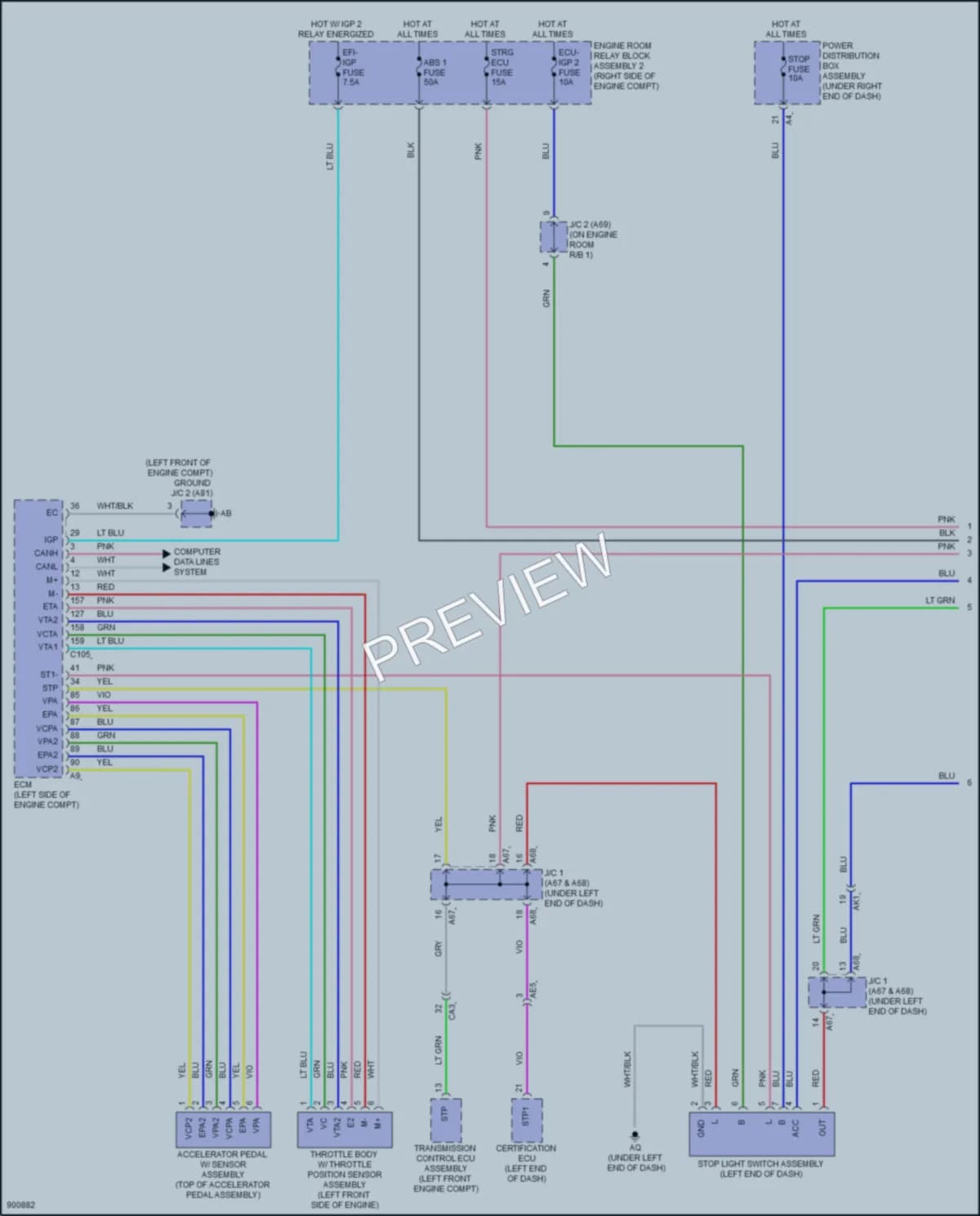 2025 Toyota LandCruiser Cruise Control wiring diagram preview