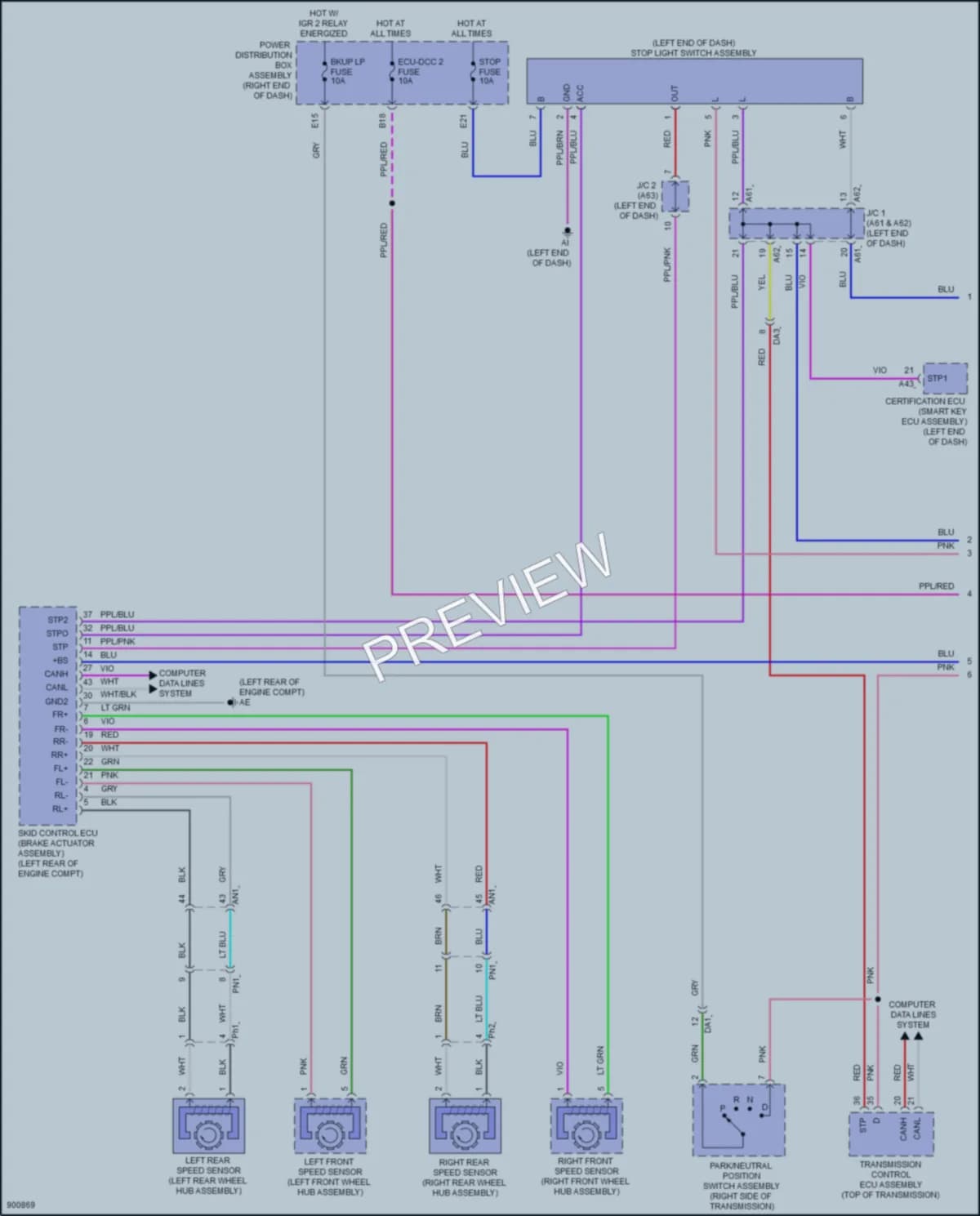 2025 Toyota Sequoia Cruise Control wiring diagram preview