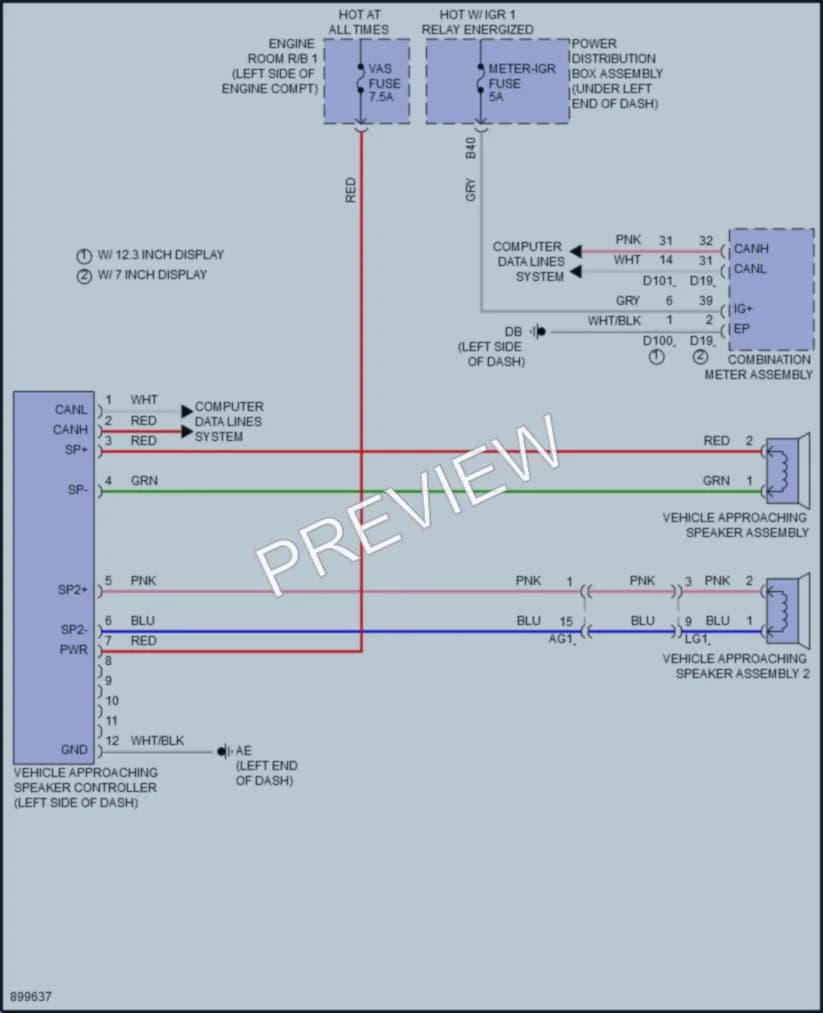 2025 Toyota Sienna Active Bodyworks wiring diagram preview