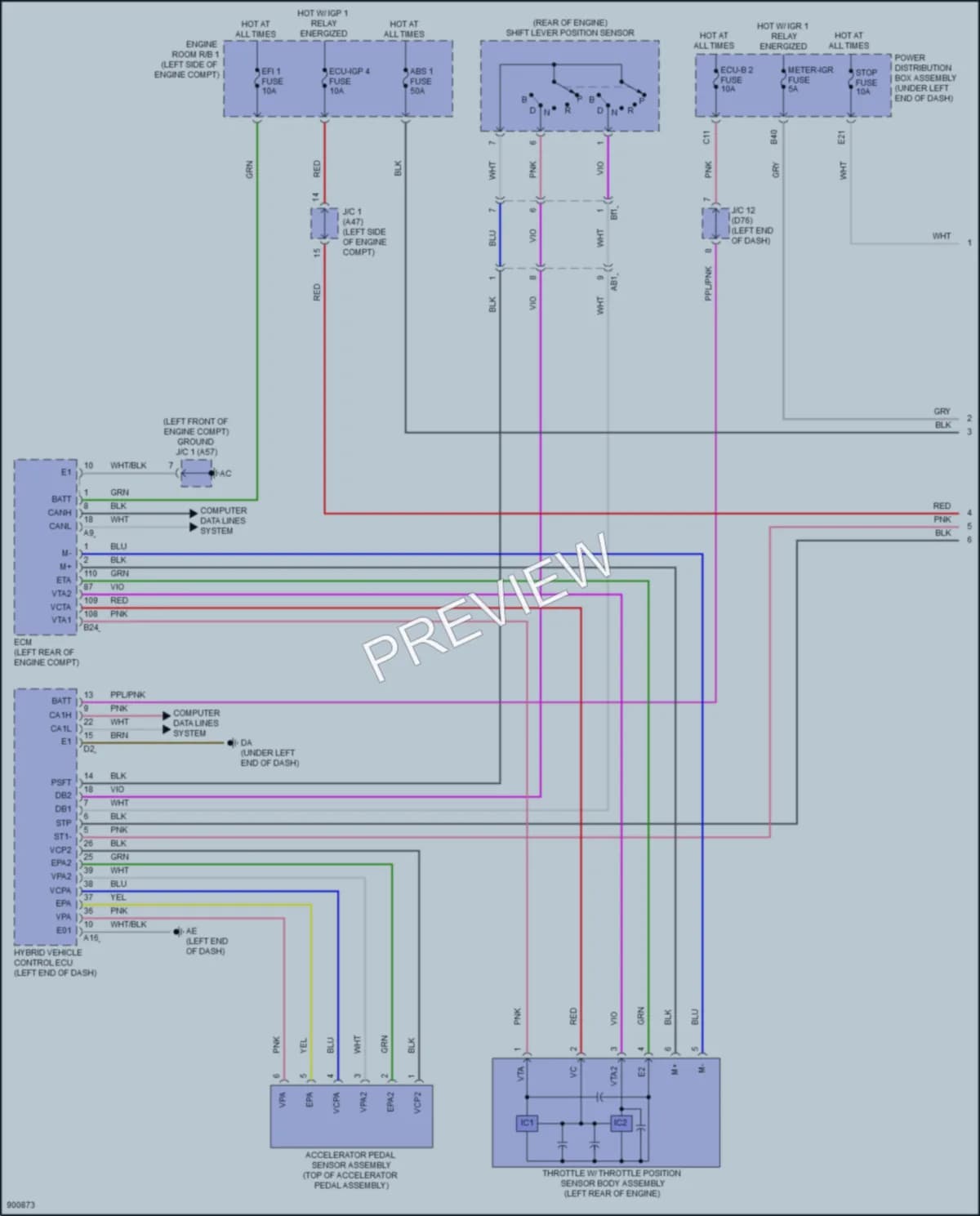 2025 Toyota Sienna Cruise Control wiring diagram preview