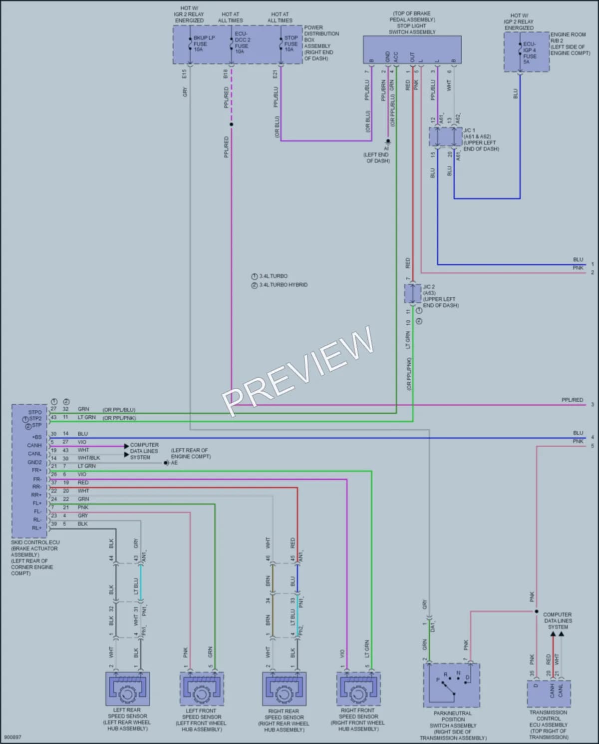 2025 Toyota Tundra Cruise Control wiring diagram preview