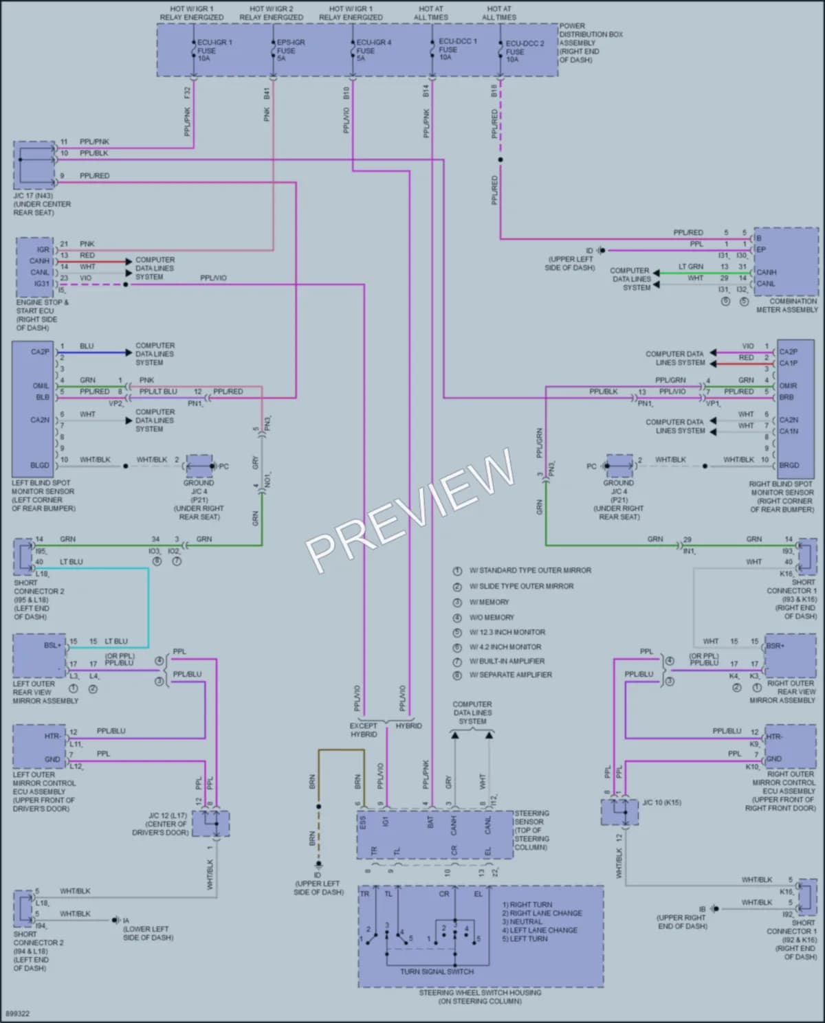 2025 Toyota TundraHybrid Navigation wiring diagram preview